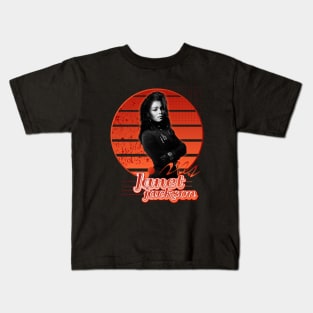 janet jackson Kids T-Shirt